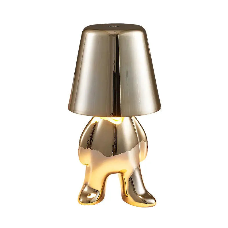 Sänglampa - Golden Man Lamp