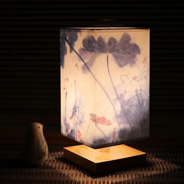 Sänglampa - Azure Blossom
