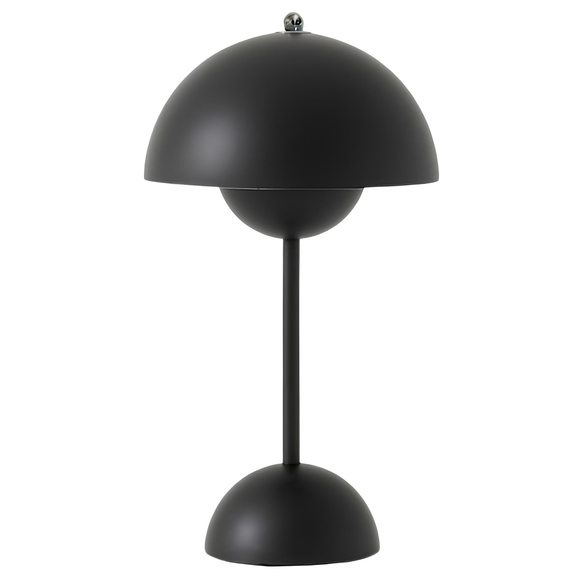 Mushroom Desk Lamp - Oslo - Black