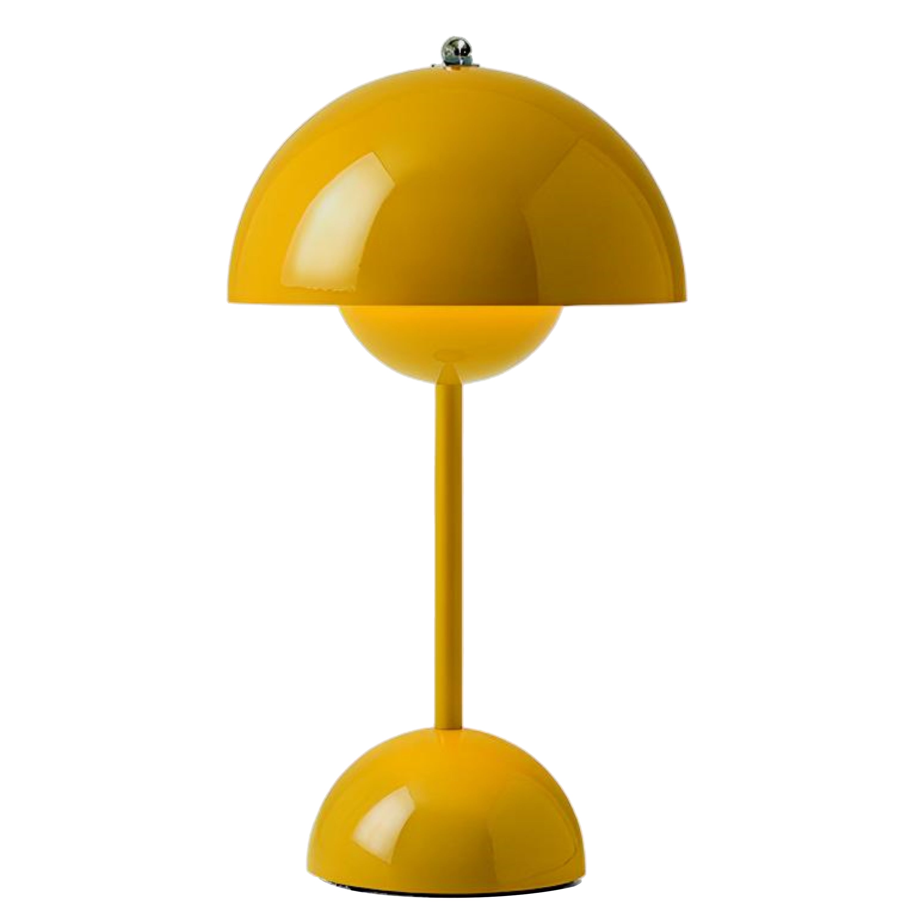 Mushroom Desk Lamp - Oslo - Yellow