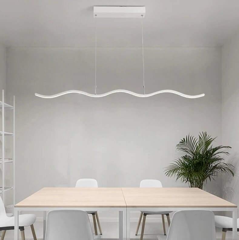 Suspension Luminaire Design - Moderna - 1 Ligne / Noir