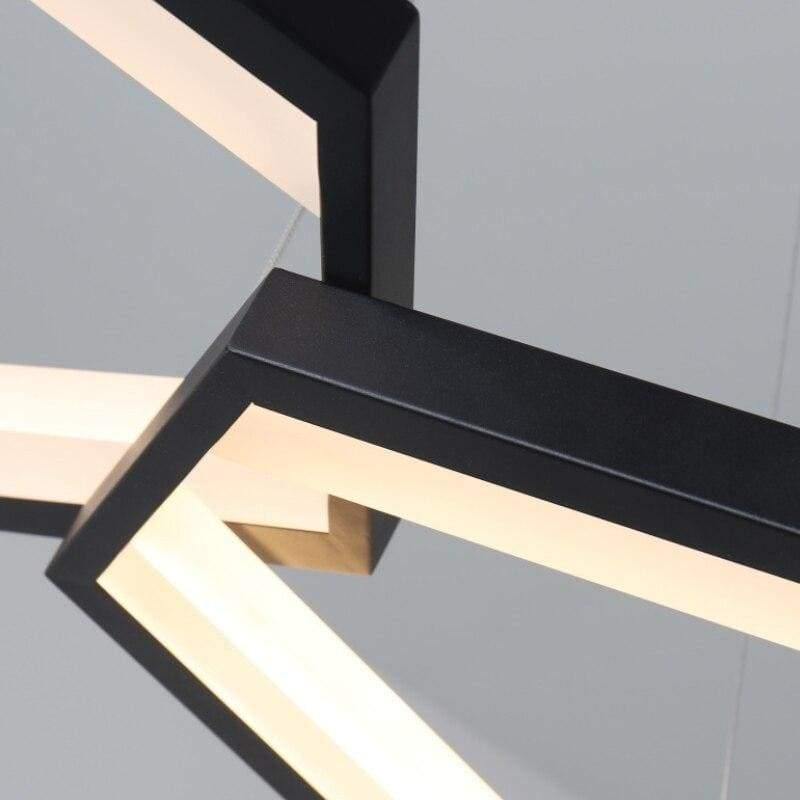 Suspension Luminaire Noire - Design - Noir