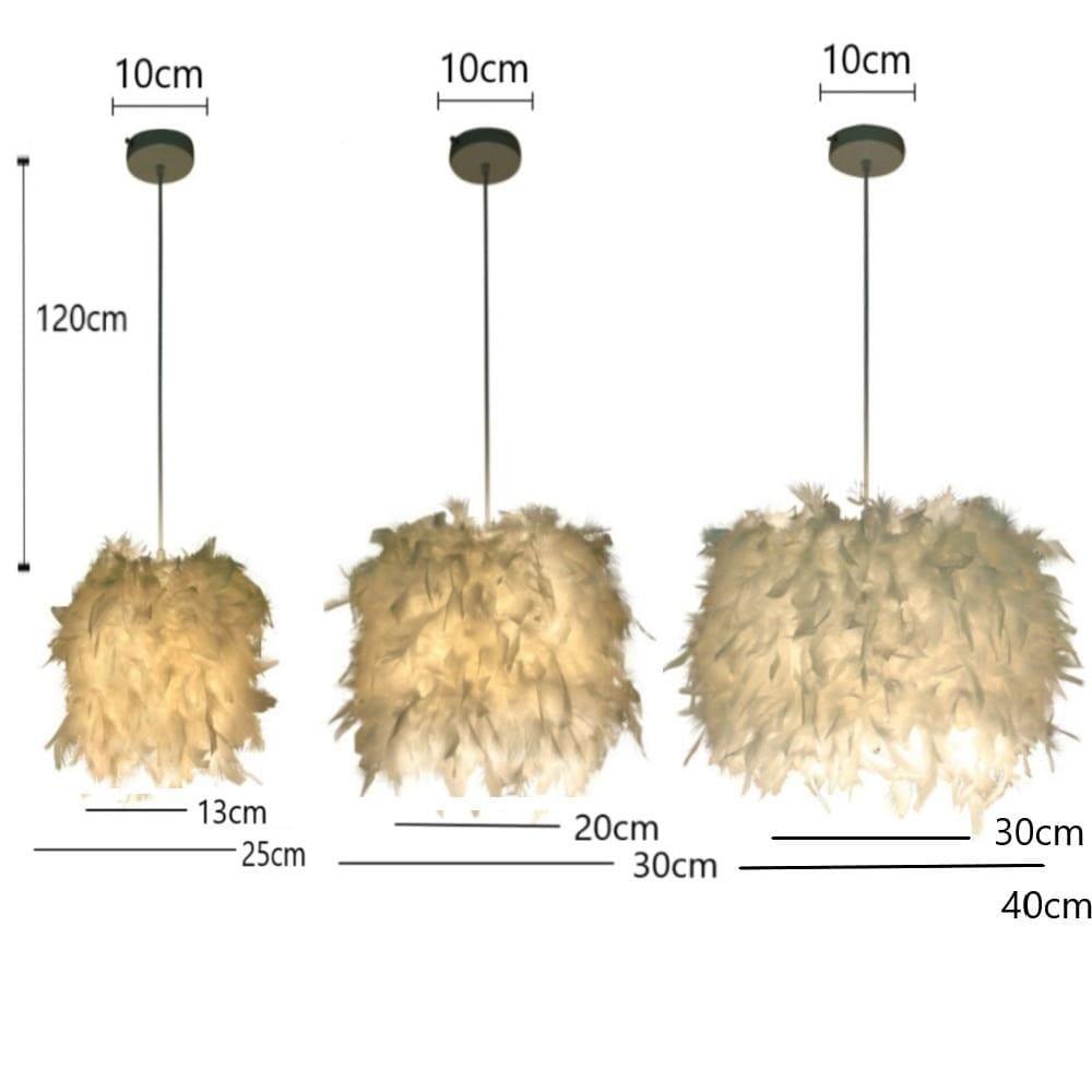Suspension Plume - Décorez avec style - Petit